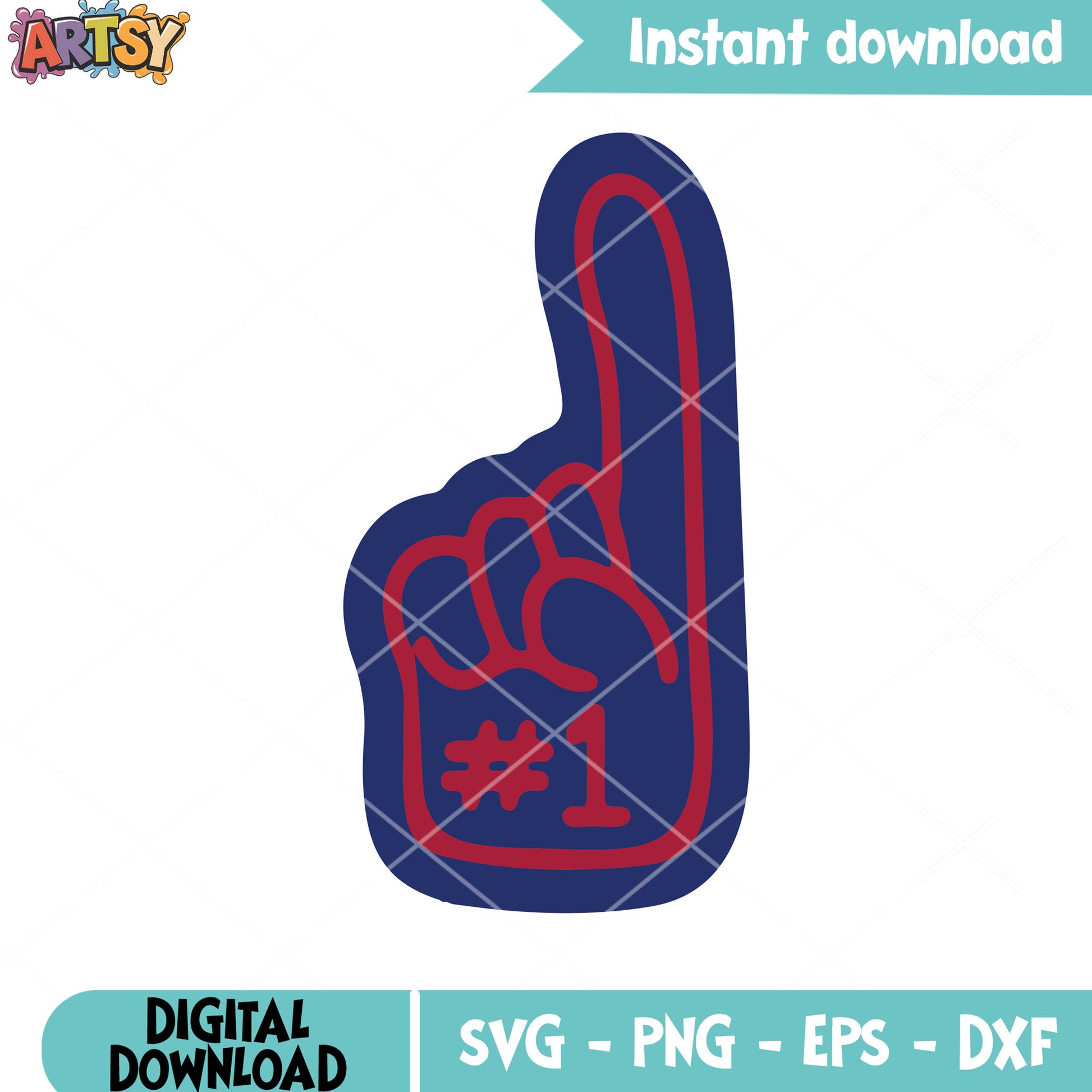 Cheerleader fingerfoam svg, new york giants svg, nfl football team svg