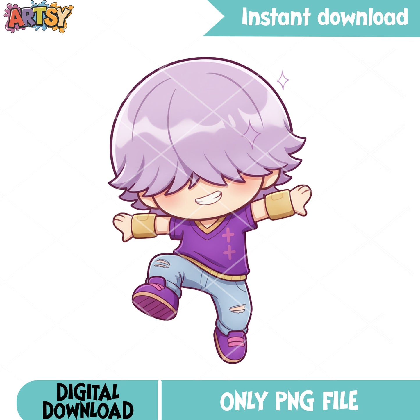 Chibi saja mystery kpop png, saja mystery png, kpop demon hunters png