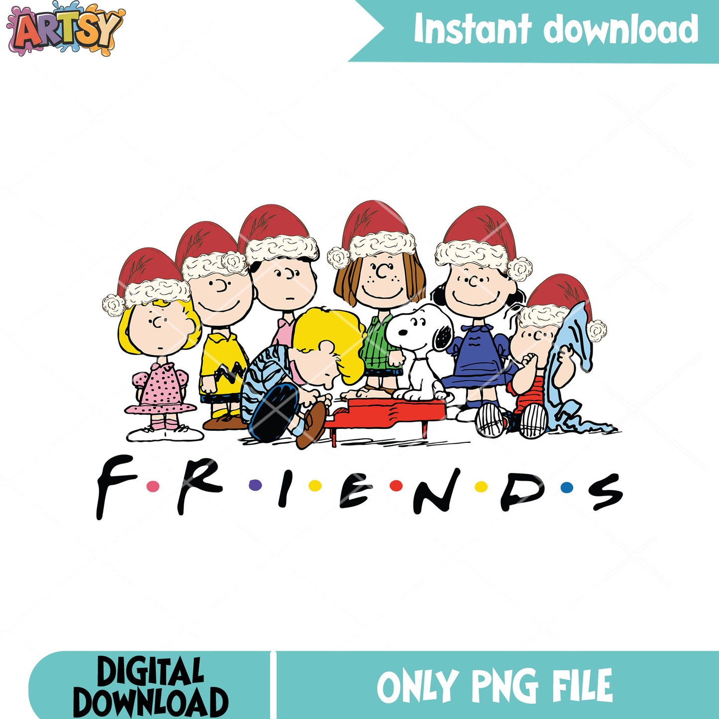 Christmas Friends snoopy png, peanuts movie​ png, merry christmas png