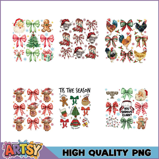 Christmas PNG Bundle High-Quality Designs