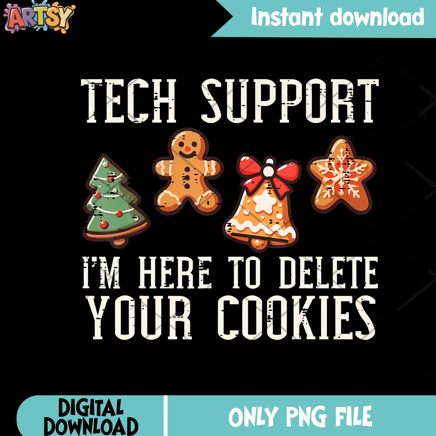 Christmas cookies for santa png, gingerbread man png, christmas png