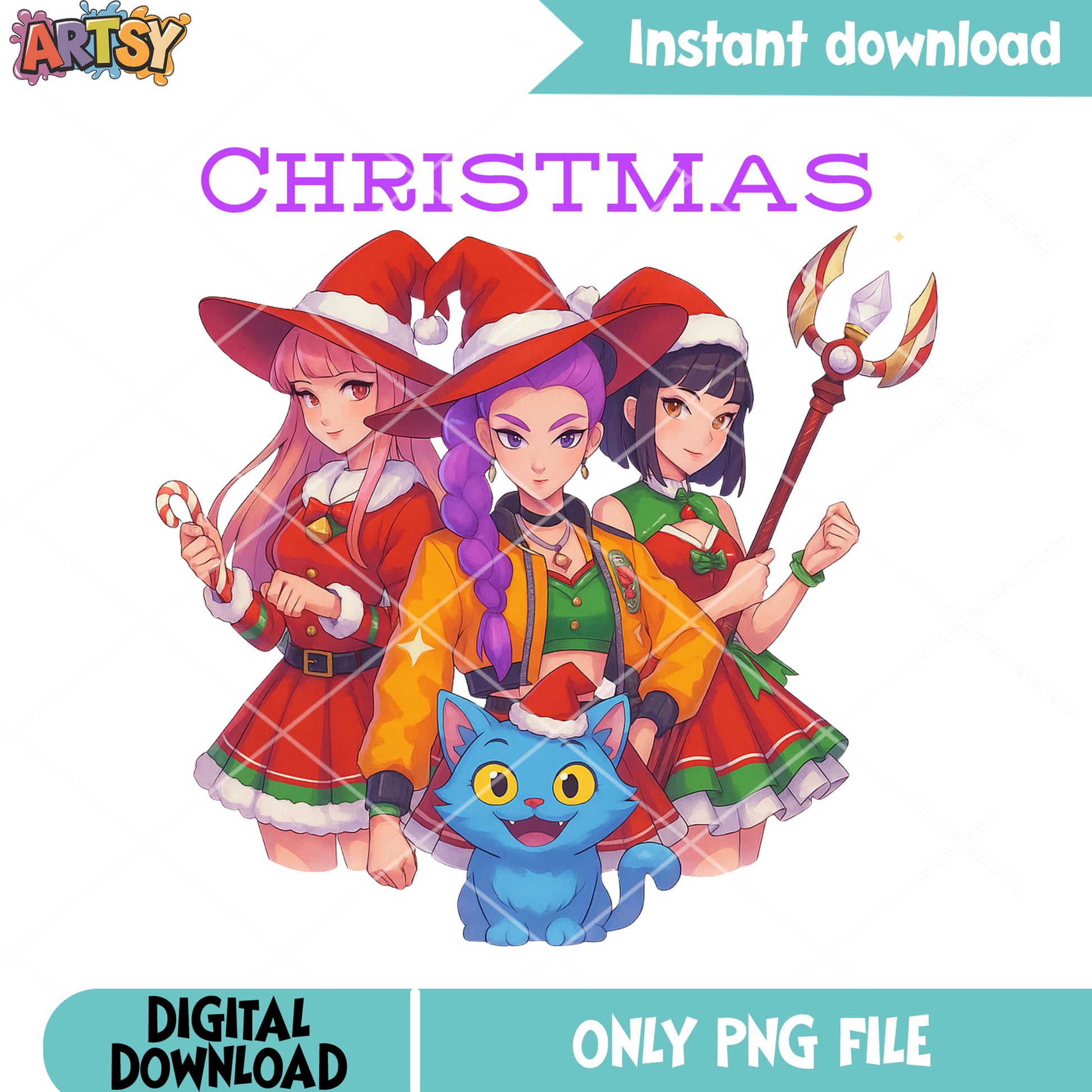 Christmas derpy costume png, rimu huntrix png, cute derpy png