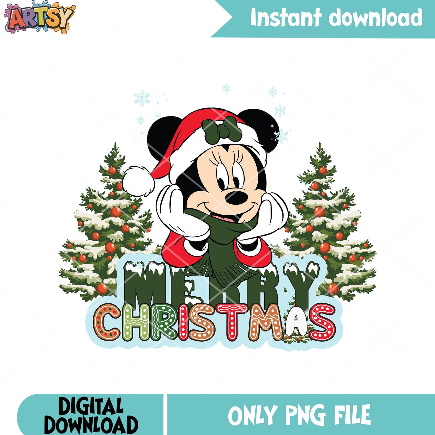 Christmas for minnie mouse png, mickey and friends png, christmas png