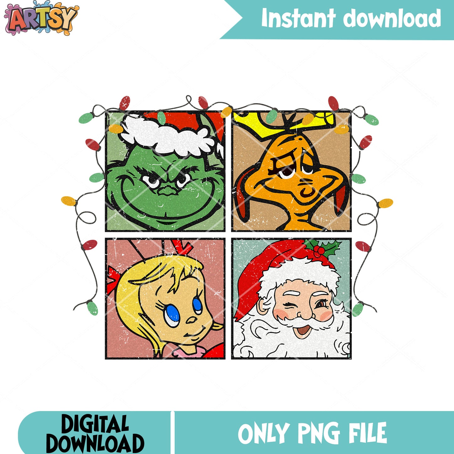 Christmas grinch comic png, How the girnch stole christmas png