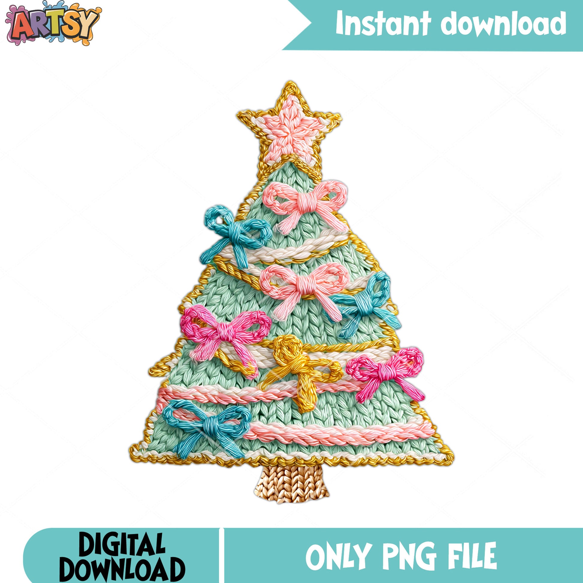 Christmas pattern house png, christmas tree png, christmas gifts png