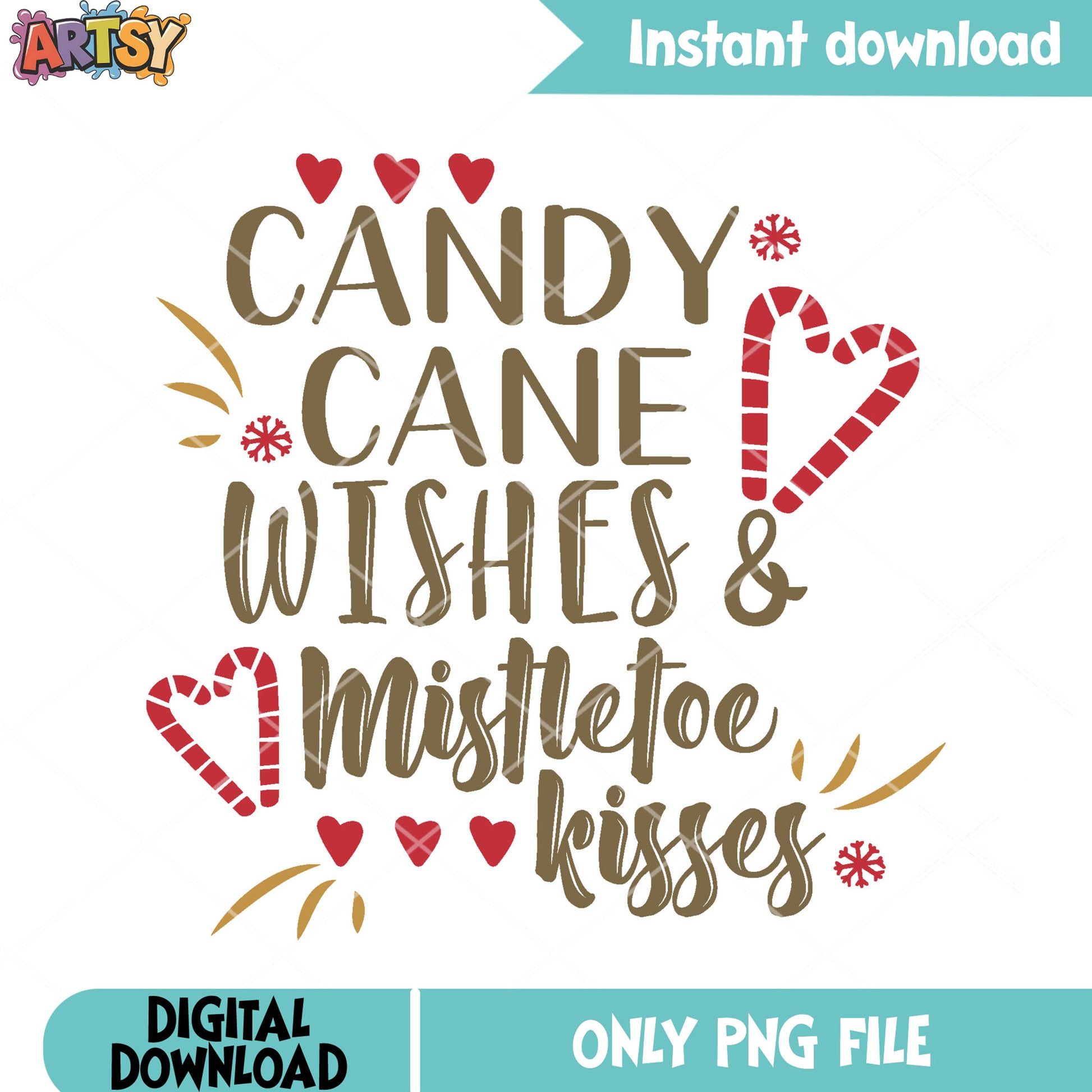 Christmas poster candy cane kisse png, christmas vibes png, xmas png