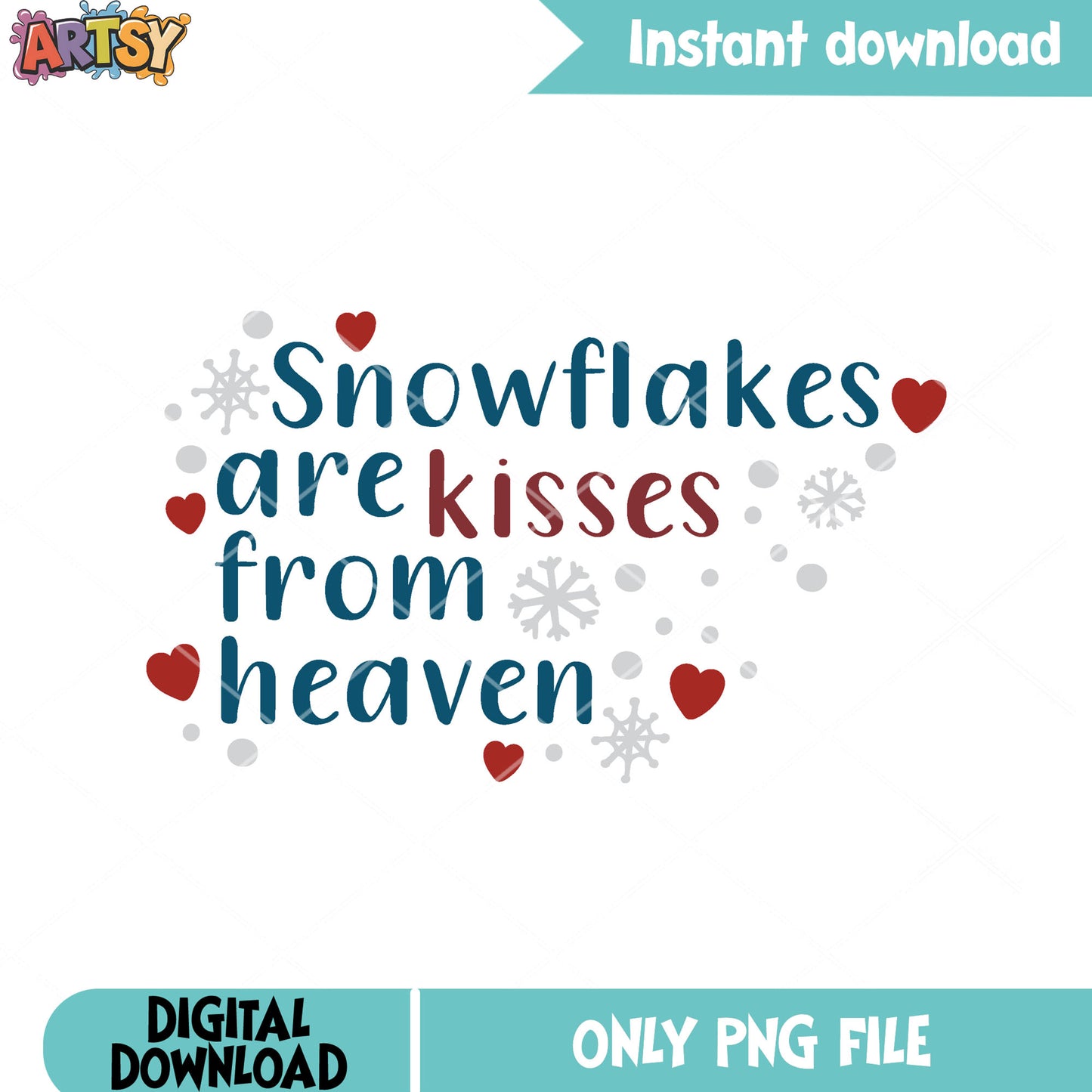 Christmas snowflake poster png, merry christmas png, christmas cards png
