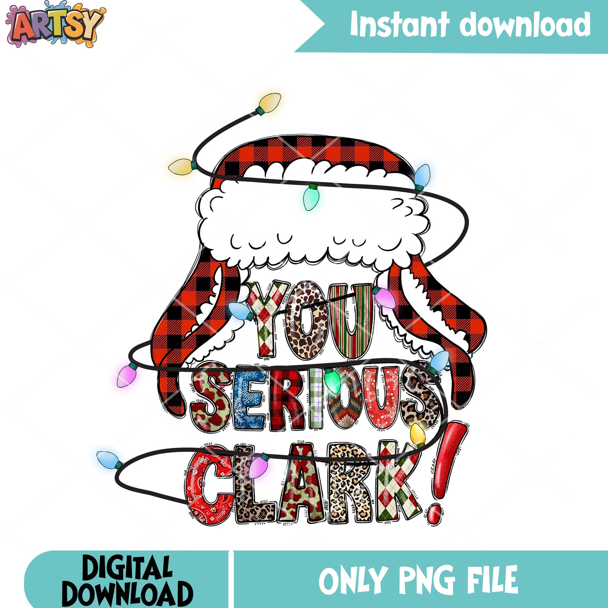 Christmas vacation png, clark grisworld png, christmas stringlight png