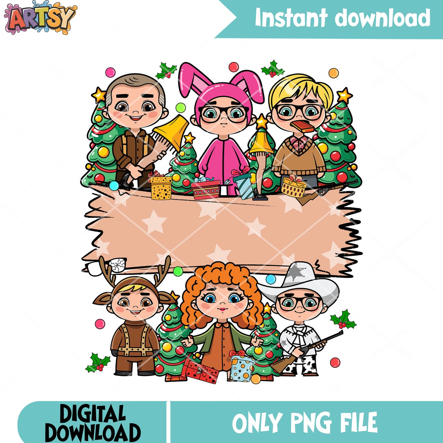 Christmas vibes ralphie parker png, merry xmas png, a christmas story png