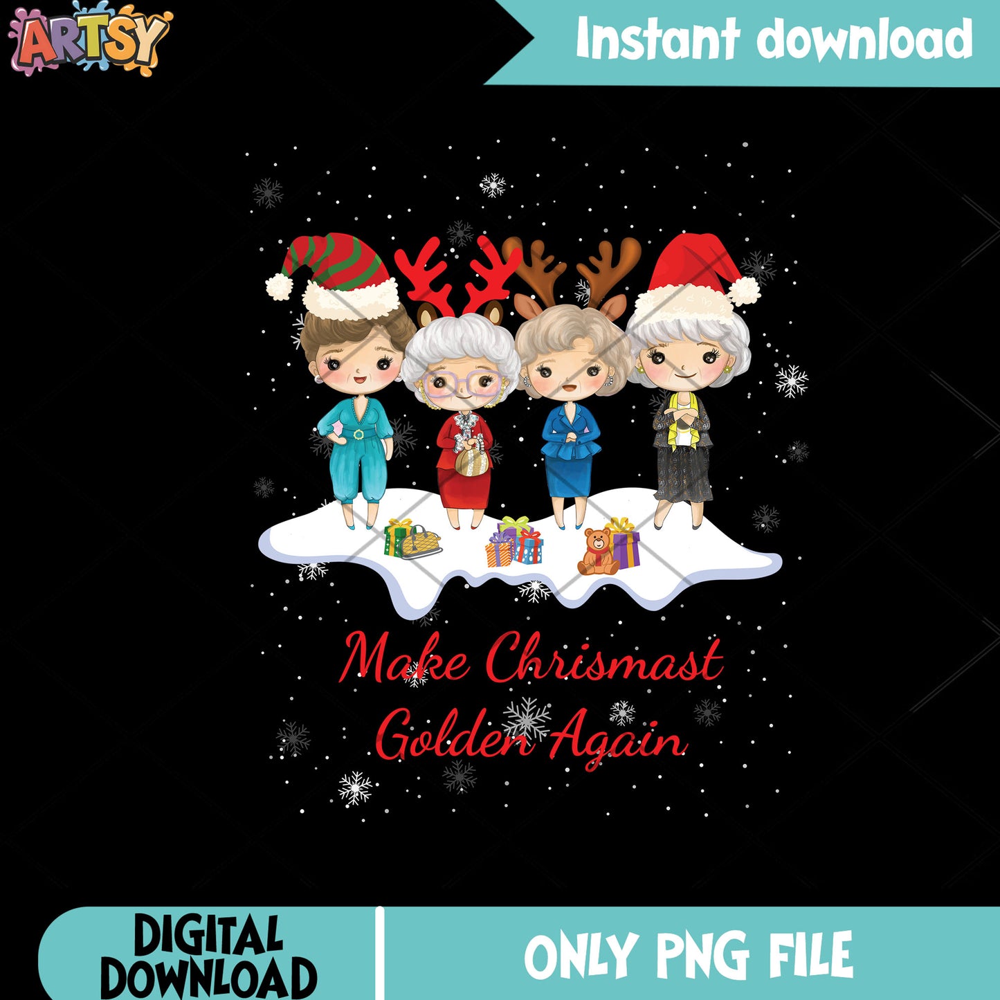 Christmas will greater again png, santa hat png, merry christmas png