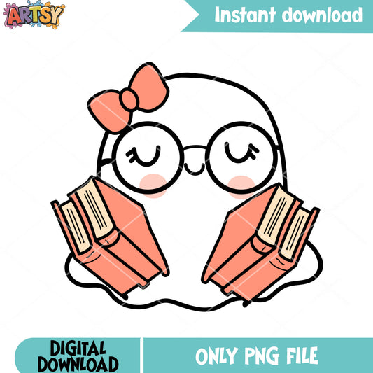 Circle glasses nerd blanket png, pink bow tie png, halloween scary png