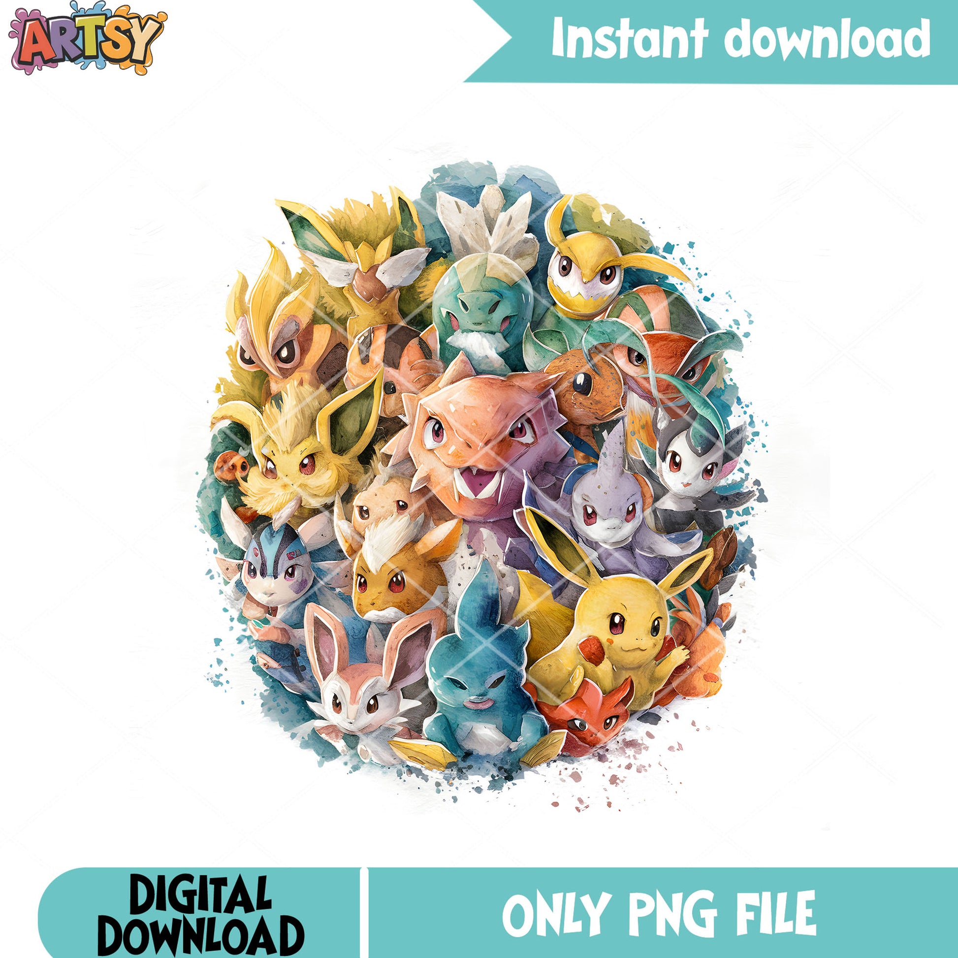Circle pokemon character png, pokemon movies png, nitendo png