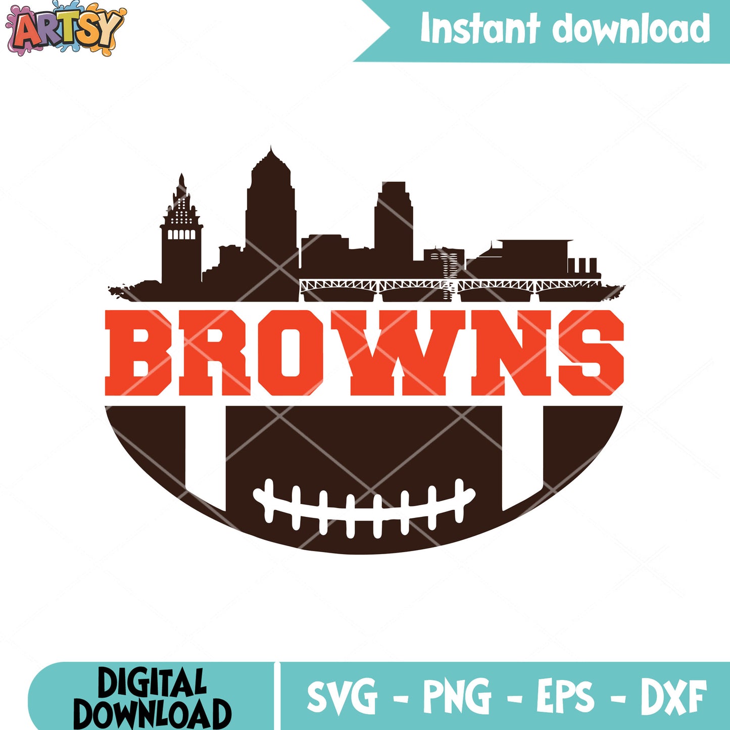 Cleveland town svg, cleveland browns svg, national football leauge svg