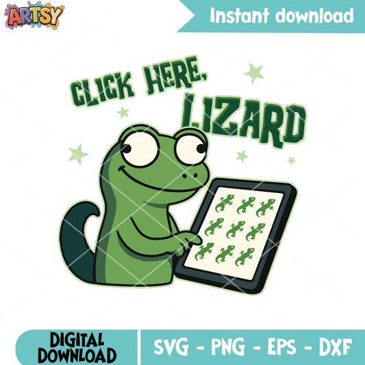 Click here lizard meme svg, lizard meme svg, lizard emote svg