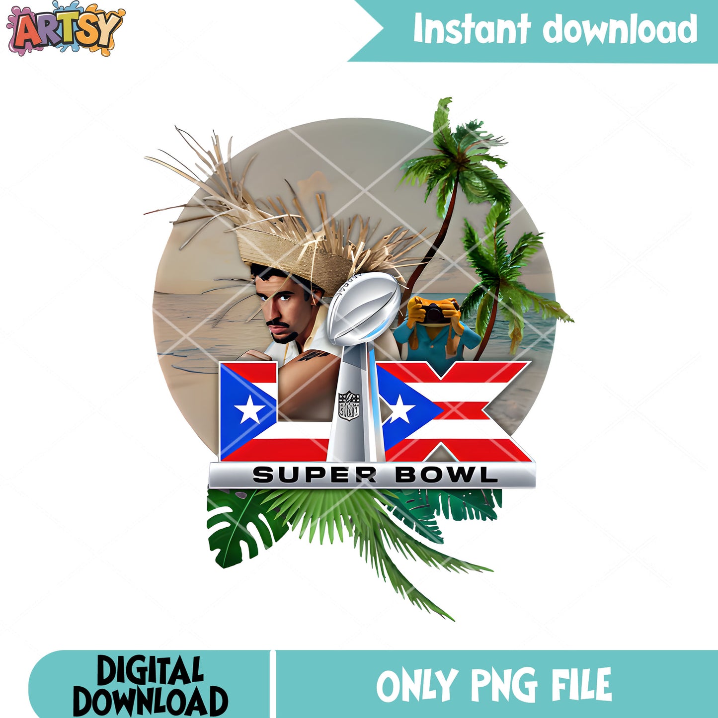 Coconut tree football benito png, rugby ball png, super bowl png