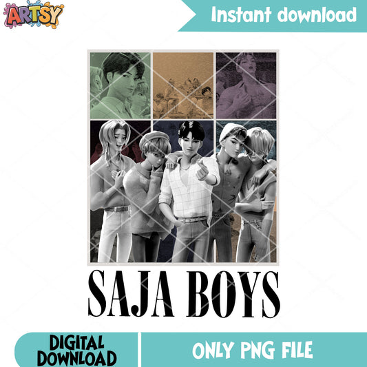 Colorless gallery saja boy png, kpop saja png, love saja boys png