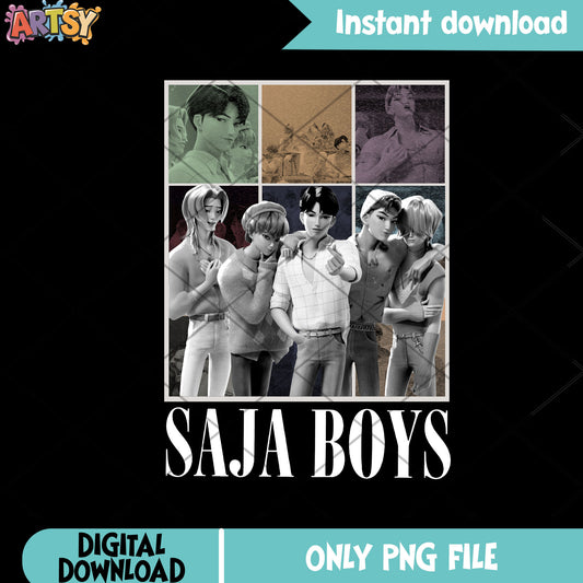 Colorless gallery sajaboy white png, kpop saja png, love saja boys png
