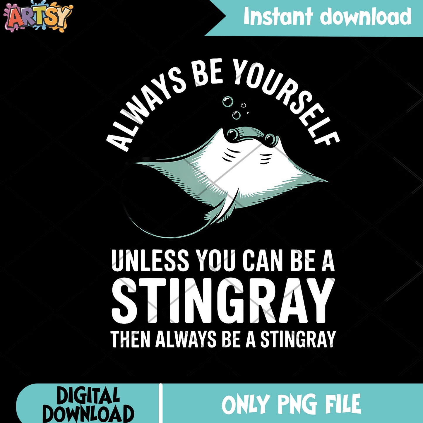 Cool Stingray Men Sea Fish Stingray png, stingray png, quotes​ png