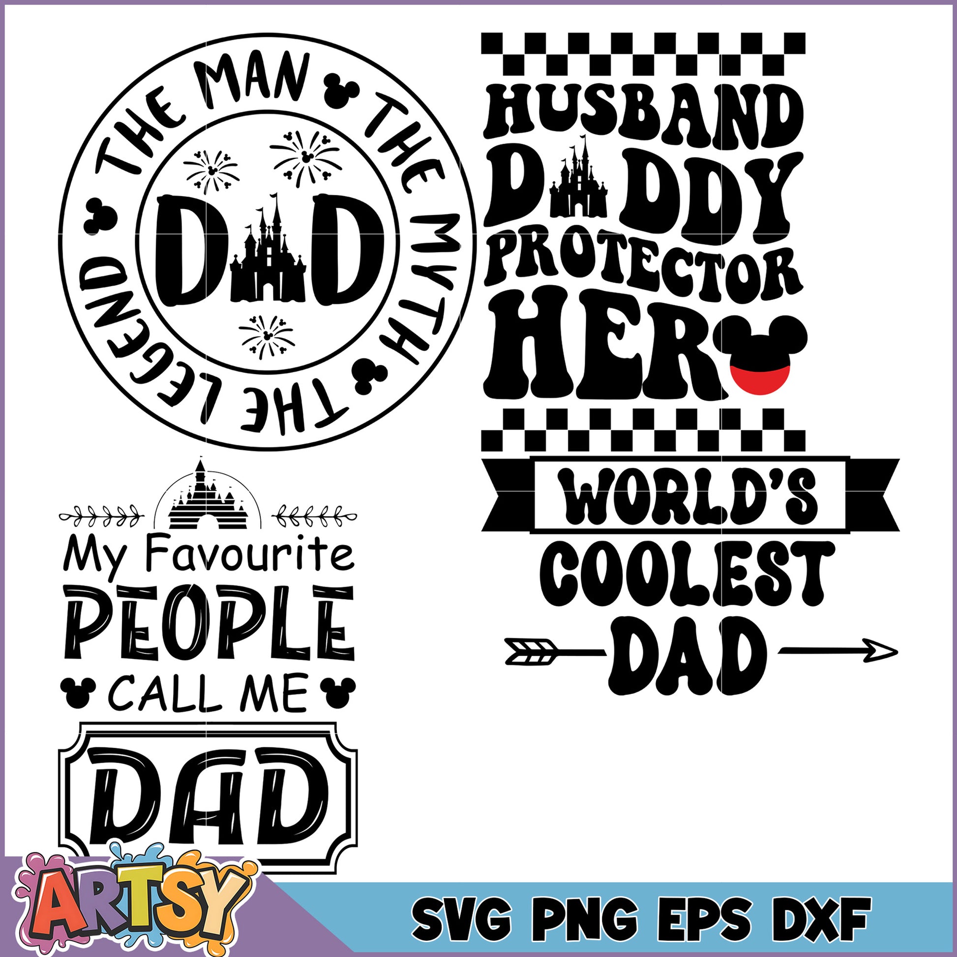 Creative SVG Bundle for Dads featuring Fun and Unique Designs