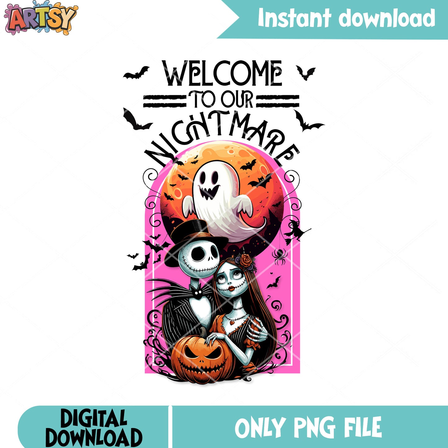 Creepy jack skeleton png, wicker pumpkin png, scary halloween png