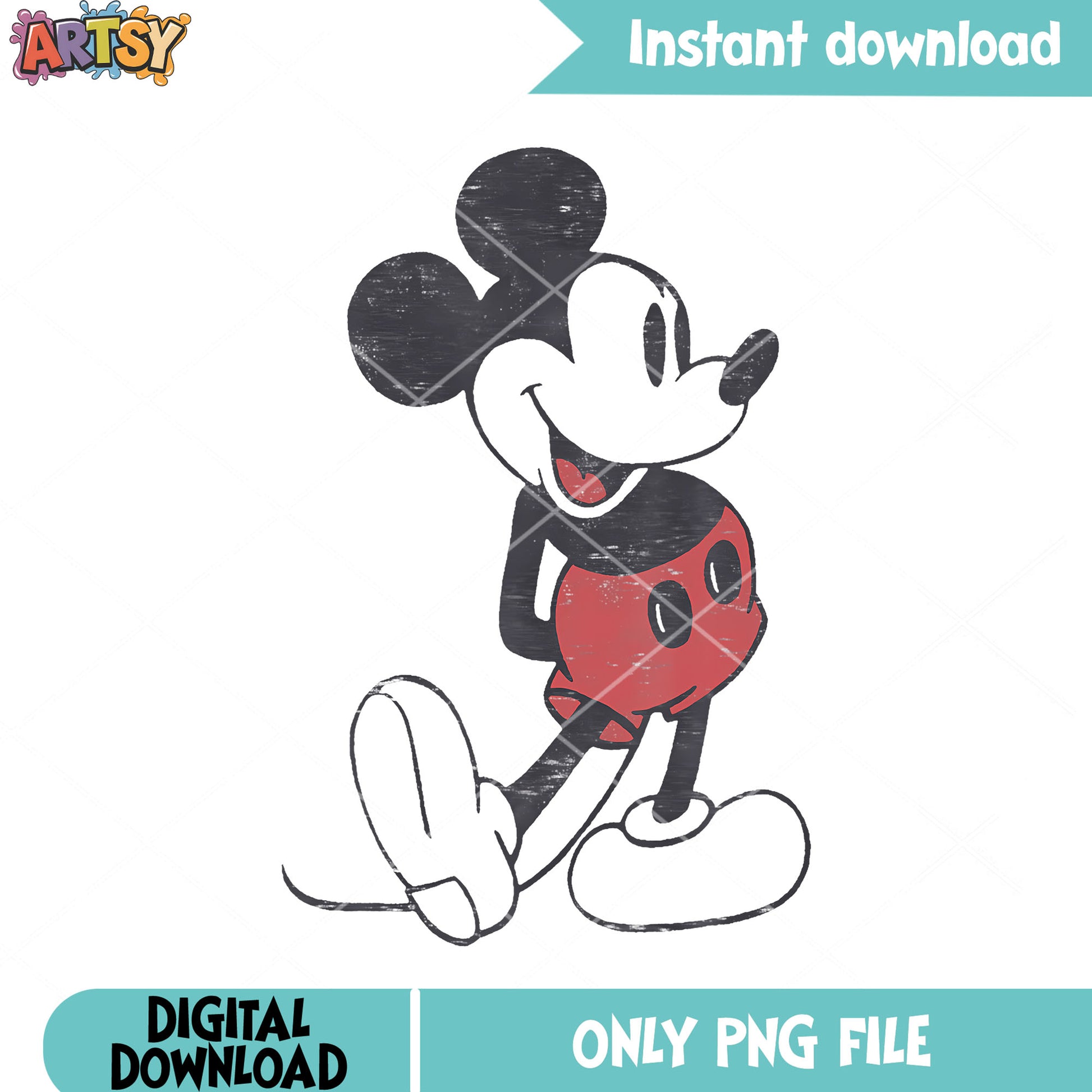 Creepy mickey disney characters png, disney png, mickey mouse png