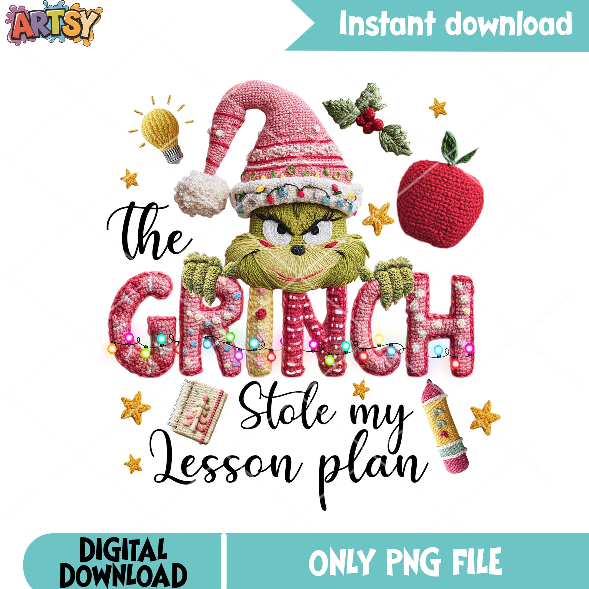 Cringe christmas monster png, how the grinch stole christmas png