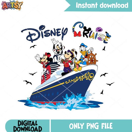 Cruise disney poster vibes png, magical cruise png, cruise travel png