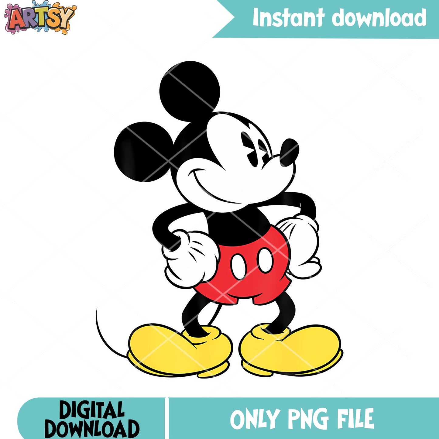 Cute mickey disney png, disney movies png, mickey characters​ png