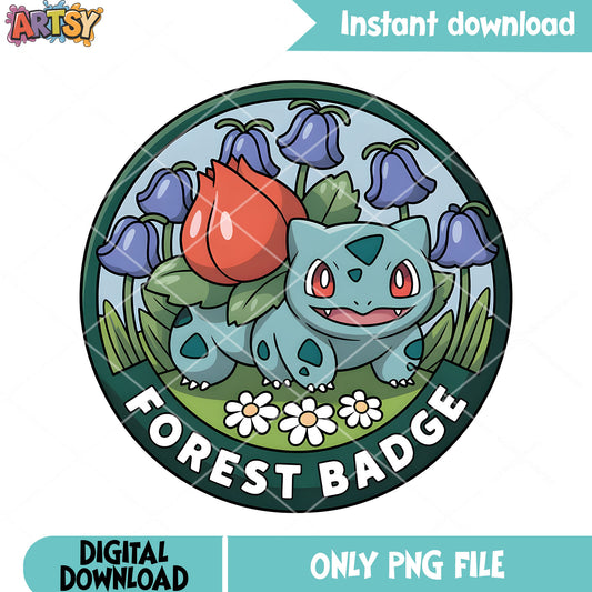 Daisy vibes bulbasaur png, pokemon poster png, pokemon movie png