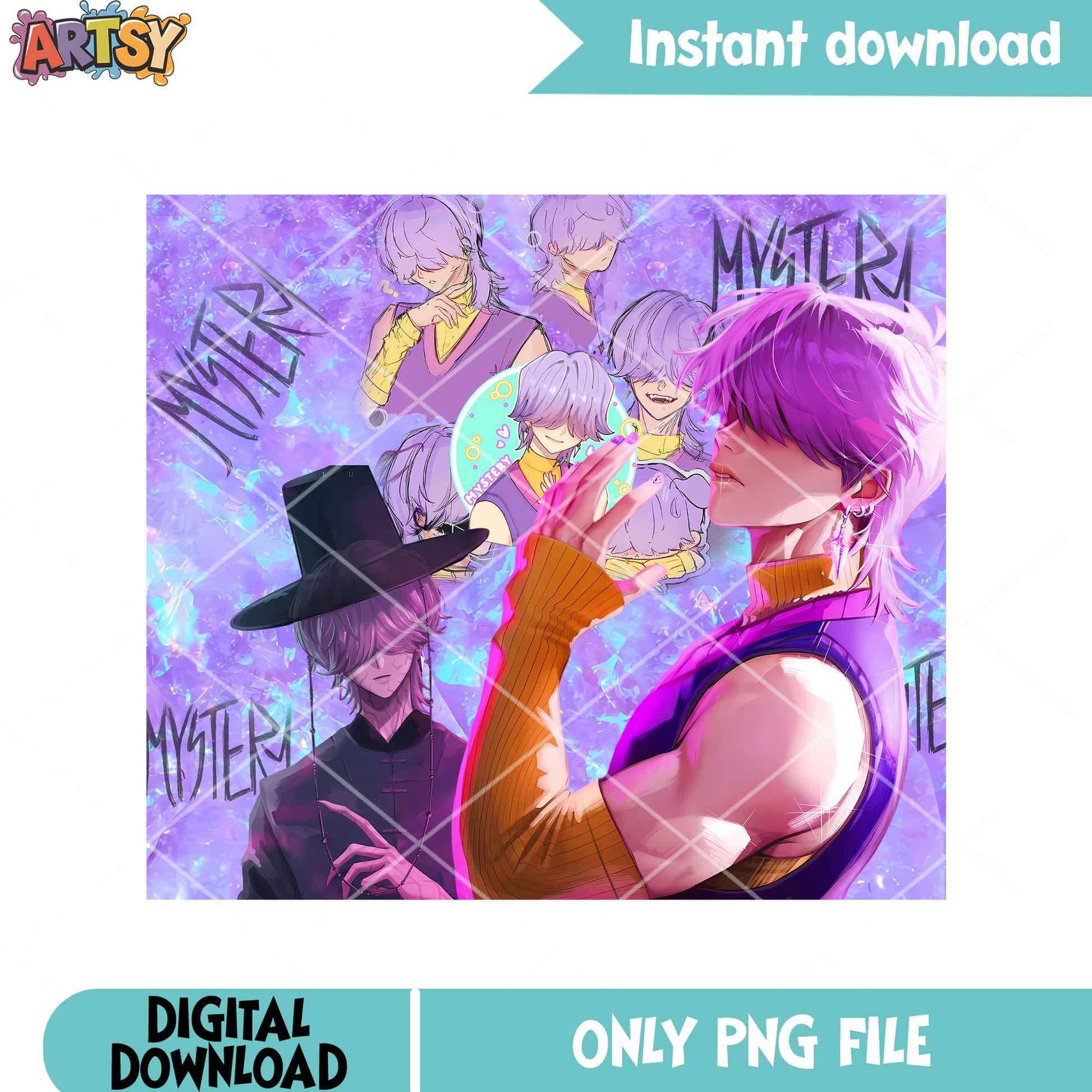Dangerous mystery korea png, saja mystery png, saja boys band png