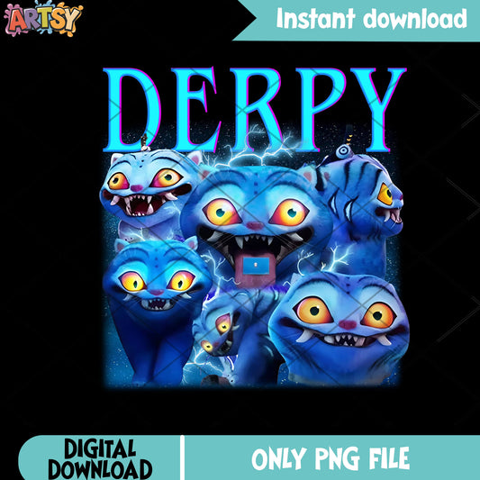 Derpy emotions poster png, derpy tiger png, kpop hunters png