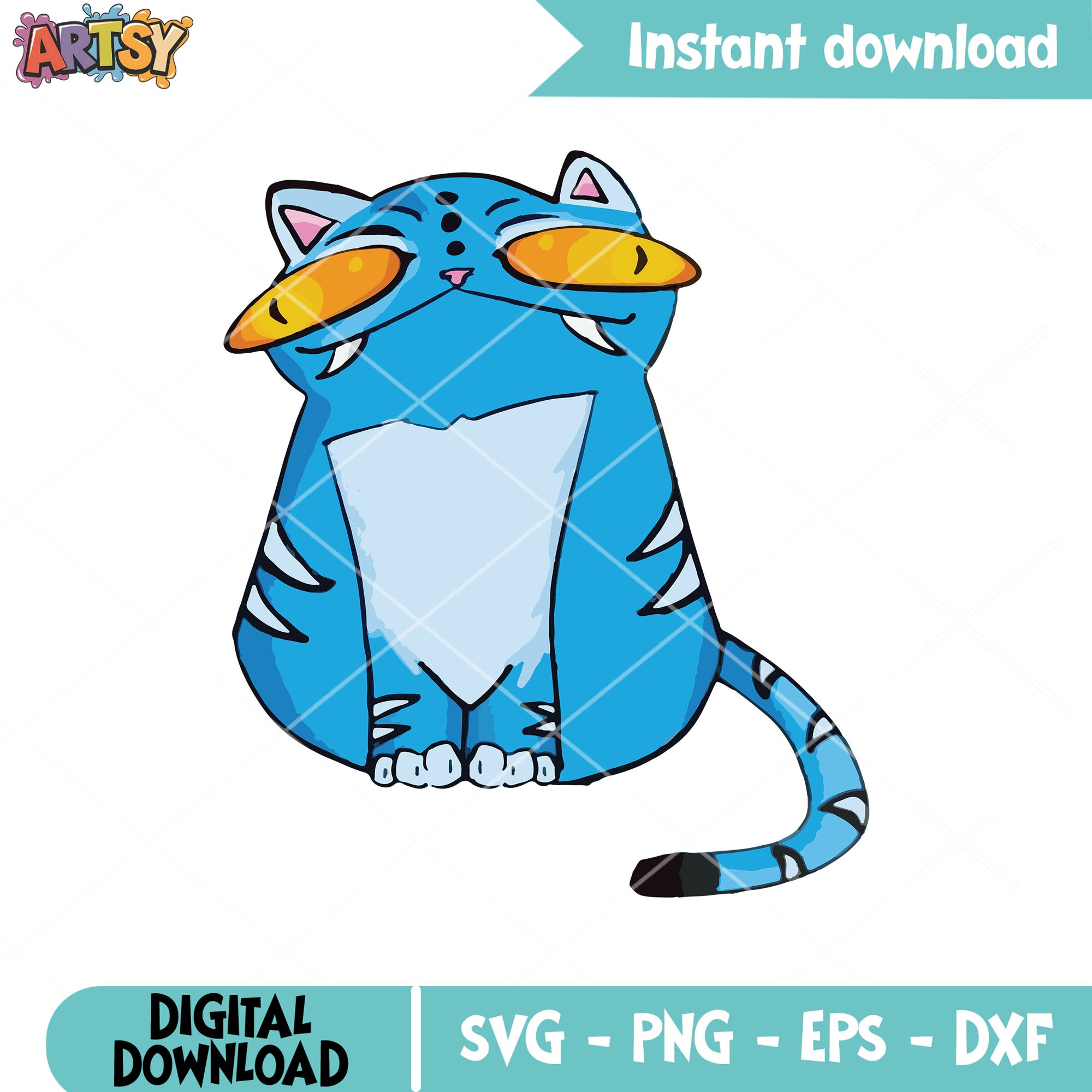 Derpy like dumb cat svg, cute derpy svg, derpy huntrix svg – Artsysvg