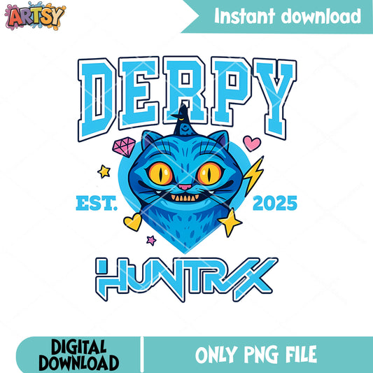 Derpy tiger 2025 huntrix png, derpy tiger png, cute derpy png