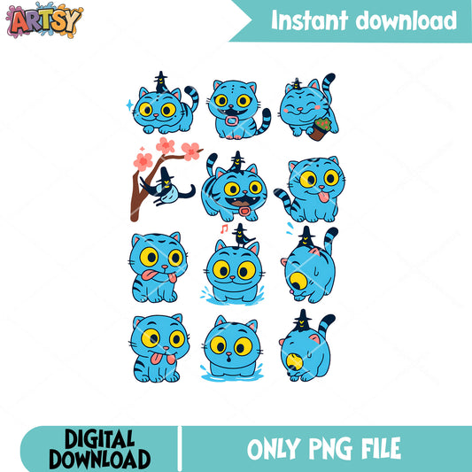 Derpy tiger cute emotions png, derpy tiger png, kpop derpy png