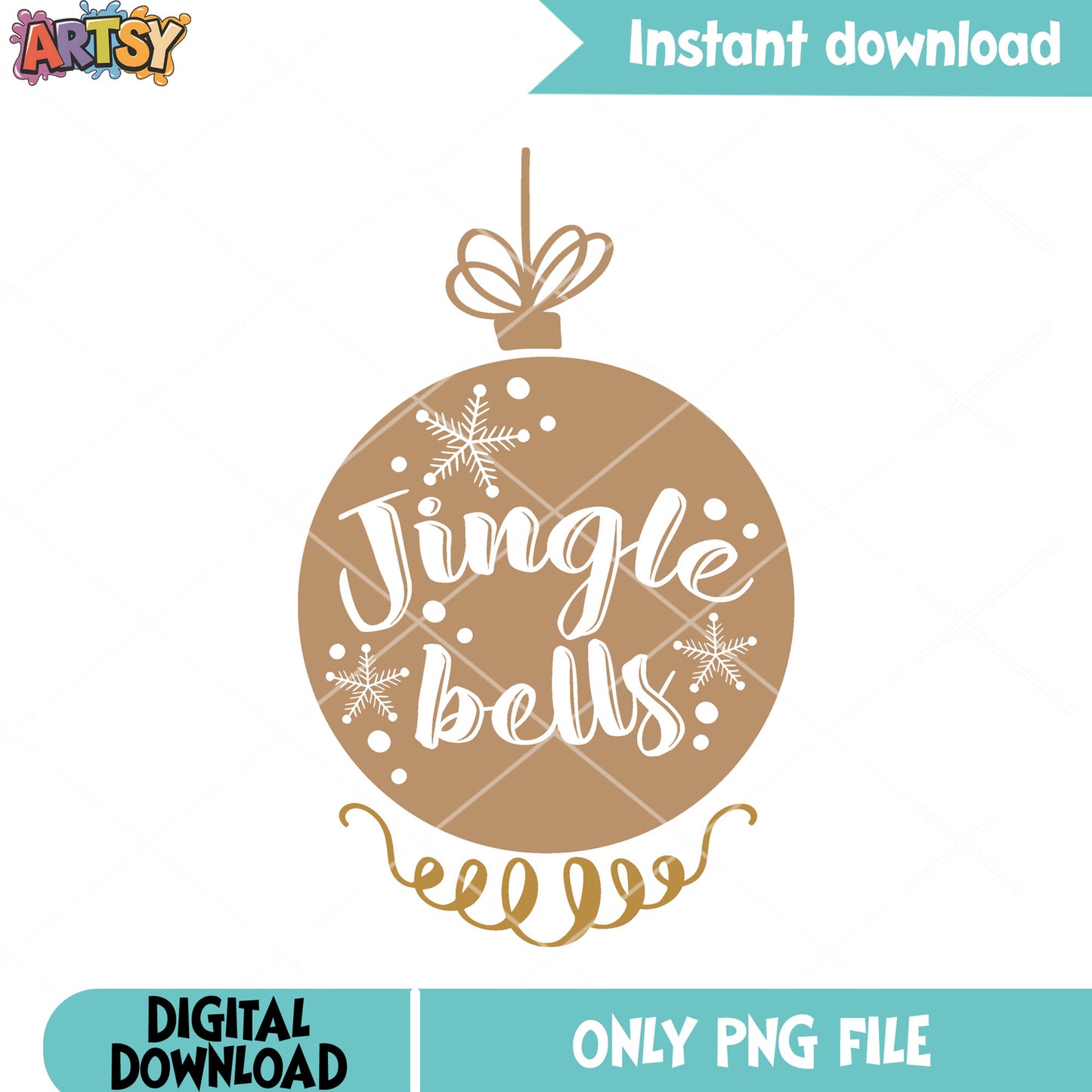 Disco the jingle bell png, merry christmas png, happy holidays png
