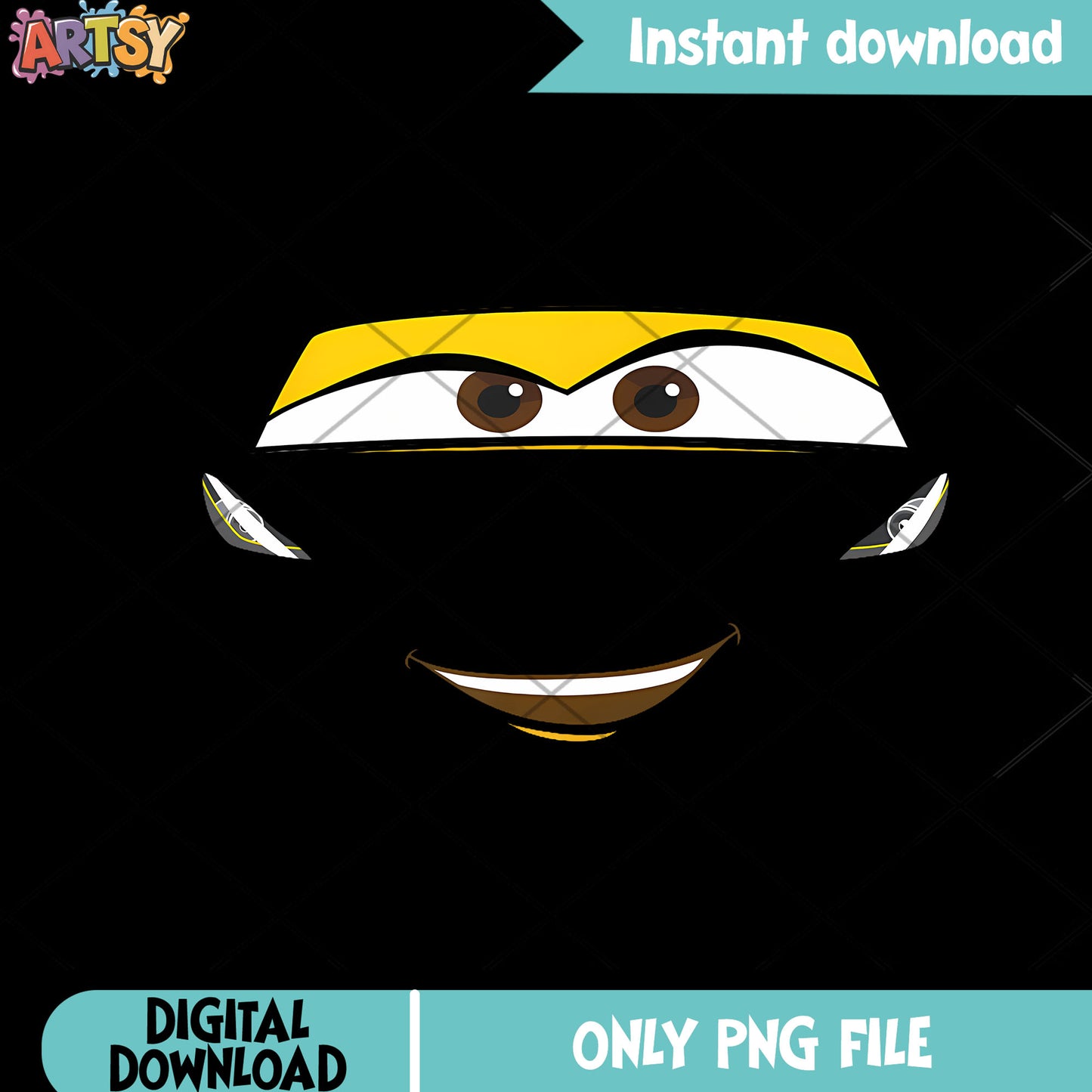 Disney Pixar Cars Cruz Big Face png, car 2 png, pixar movies png