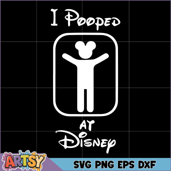 Disney Poop SVG Funny Adult Design – Artsysvg