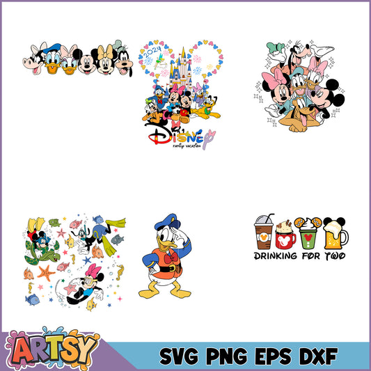 Disney SVG Bundle Family Vacation Designs