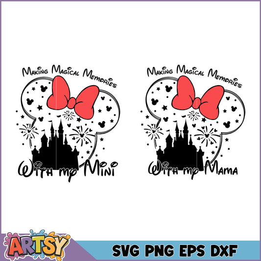 Disney SVG Bundle Mama & Mini