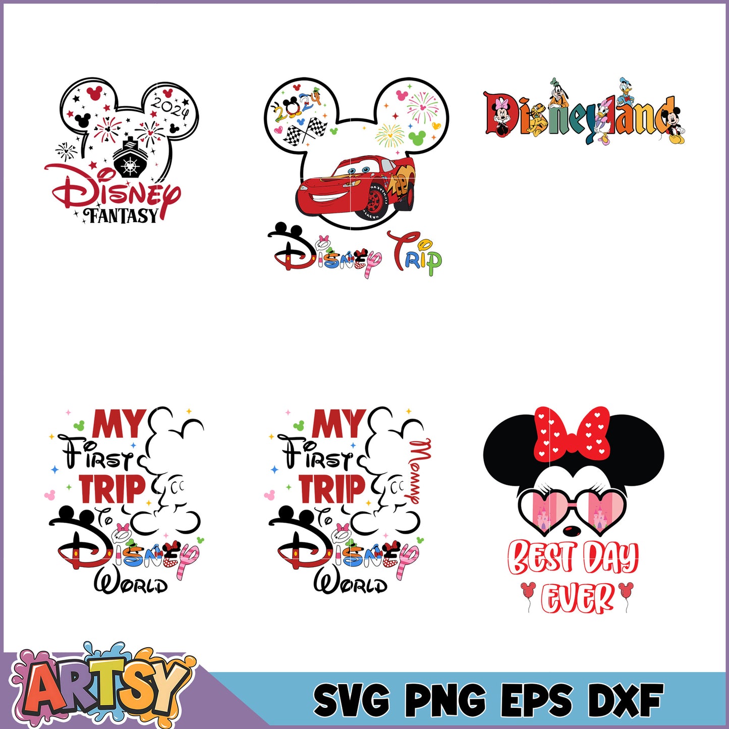 Disney SVG Bundle  Mickey Mouse Designs