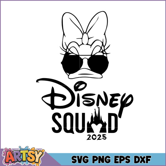 Disney Squad 2025 SVG Cut File