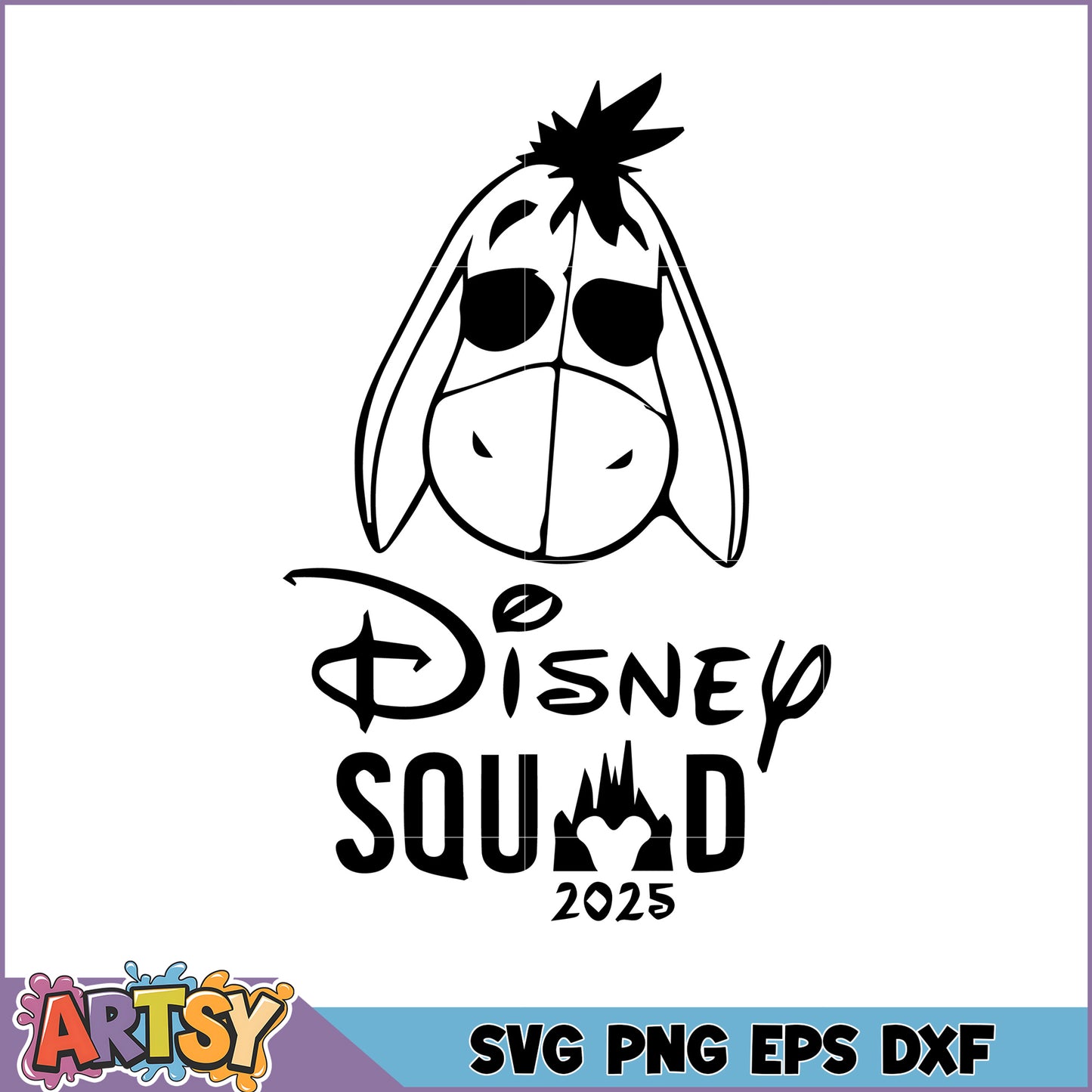 Disney Squad 2025 SVG PNG EPS DXF