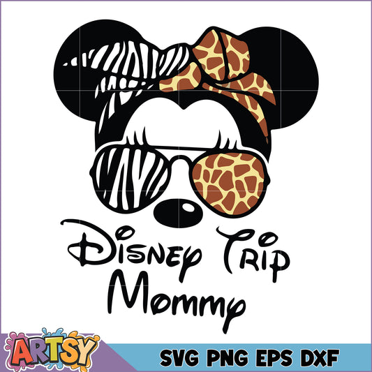 Disney Trip Mom SVG Cut File