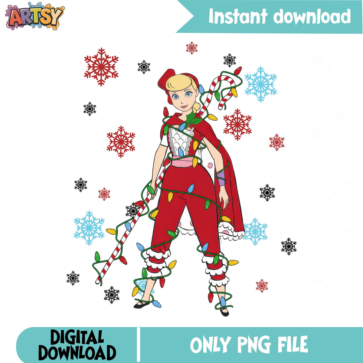 Disney Christmas Character Bo peep