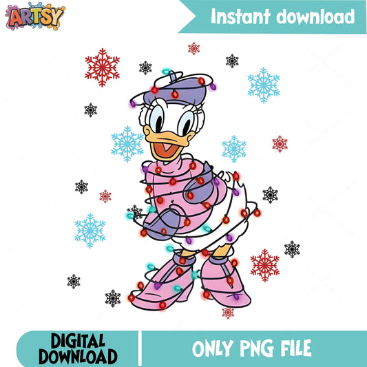 Disney Christmas Character Daisy