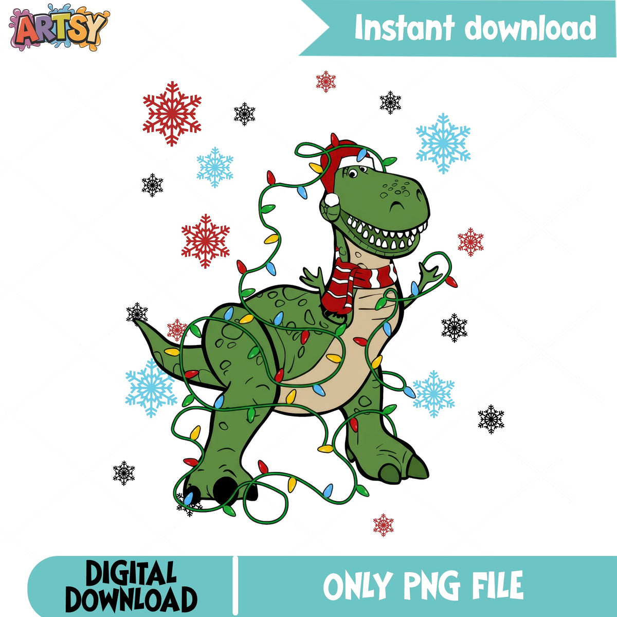 Disney Christmas Character Rex