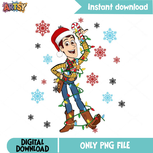 Disney Christmas Character Woody
