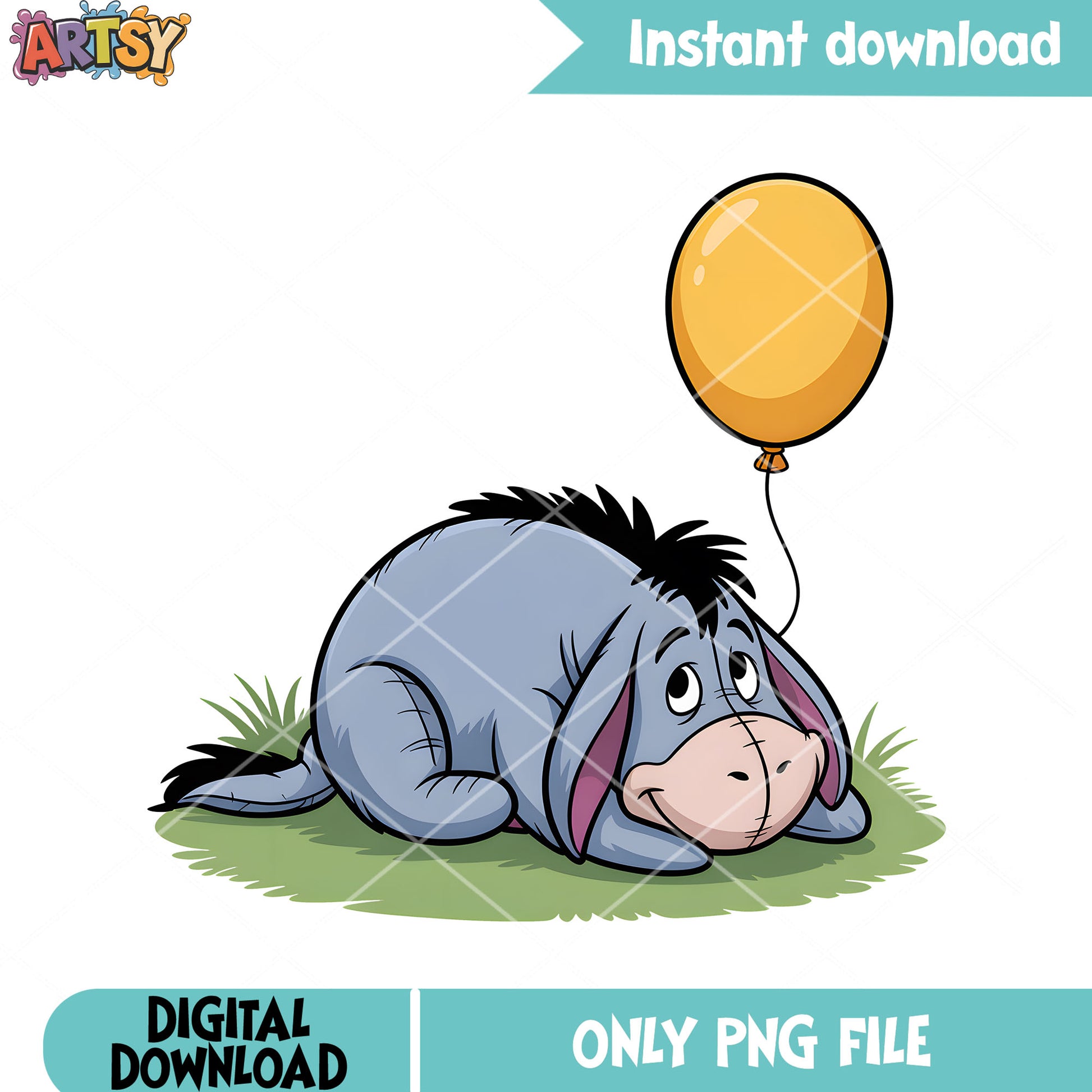 Disney gifts eeyore png, disney eeyore png, winnie the pooh characters png