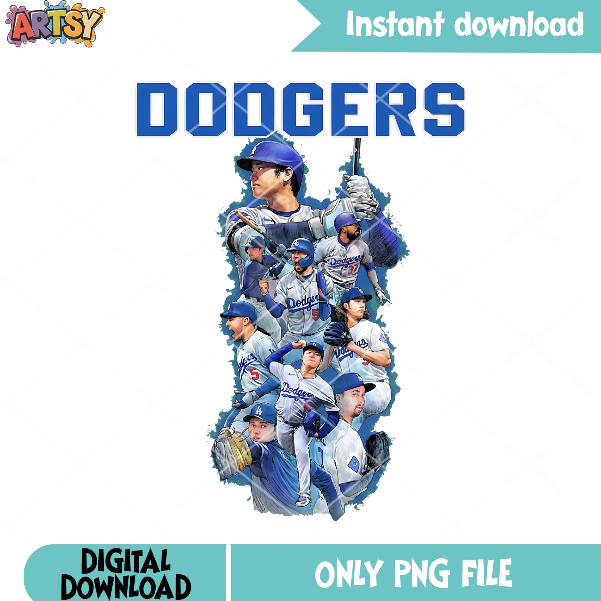 Dodgers los angeles baseball png, mlb png, world series champions​ png