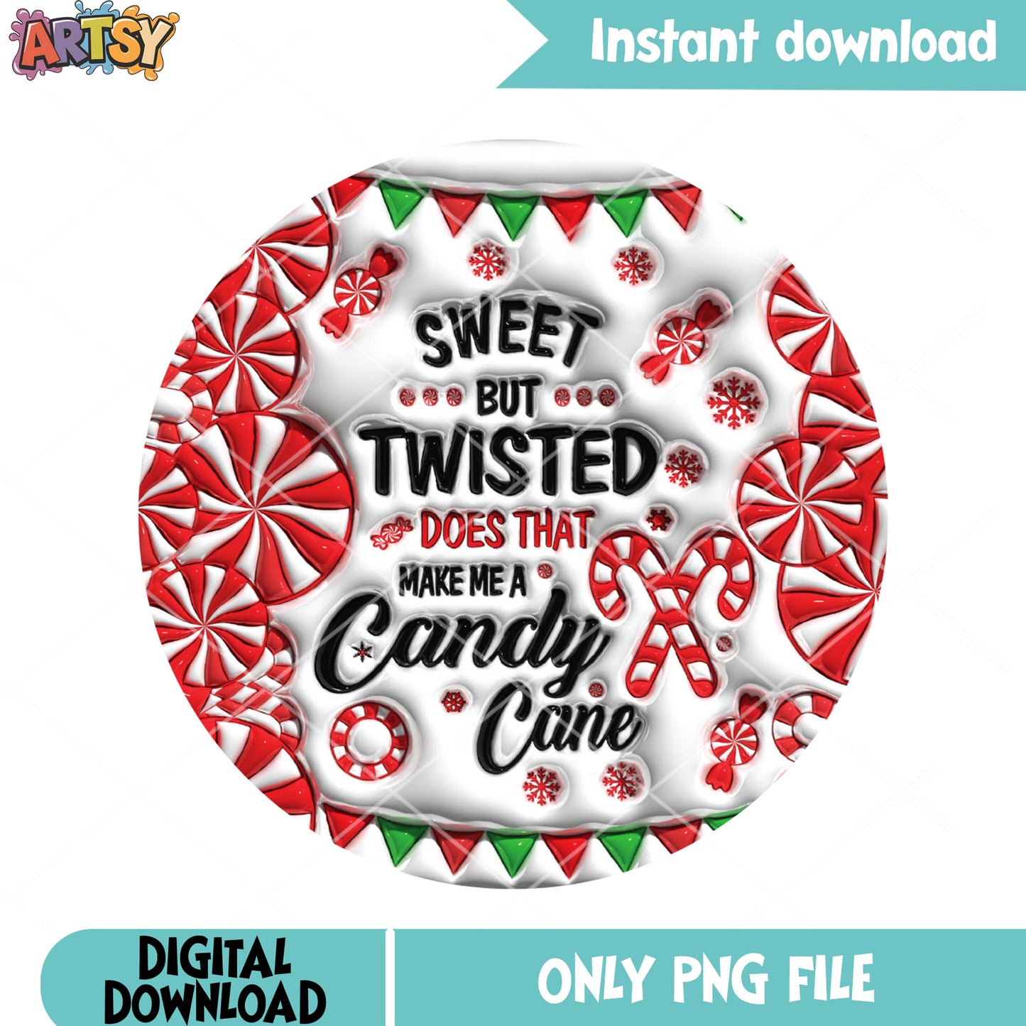 Does make candy cane png, white christmas png, peppermint swirl png